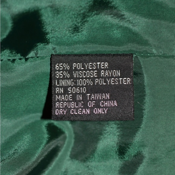 ROYAL GREEN VINTAGE SUIT - Picture 17 of 17